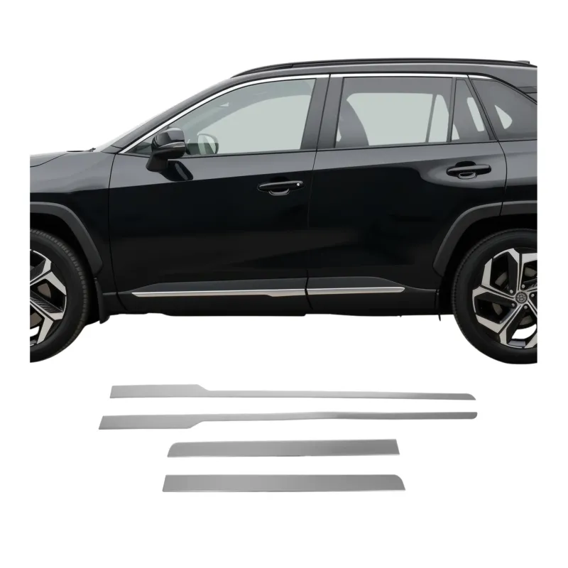 Seitentürleiste Türschutzleiste für Hyundai Tucson NX4 2022-2026 Edelstahl 4x