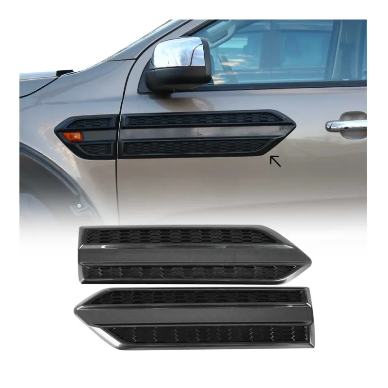 Seitentürleiste Türleisten Türschutz für VW Amarok 2010-2020 ABS Schwarz 2x