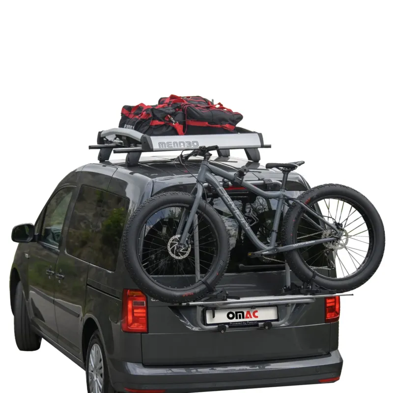Menabo Fahrradträger für VW Caddy V 2020-2026 Heckklappenträger 3 Fahrräder