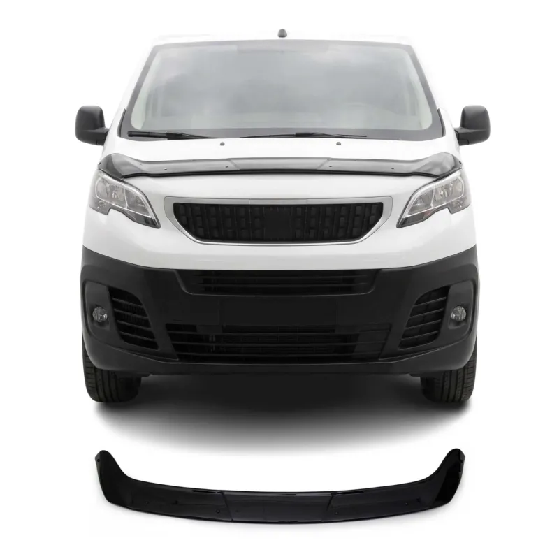 Motorhaube Deflektor Insekten Steinschlagschutz für Toyota Proace 2016-26 Dunkel