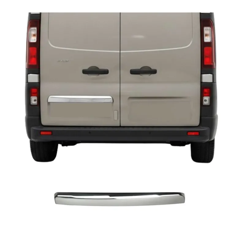 Heckklappe Kofferraumöffner Griff für Renault Trafic 2014-2019 Edelstahl Chrom