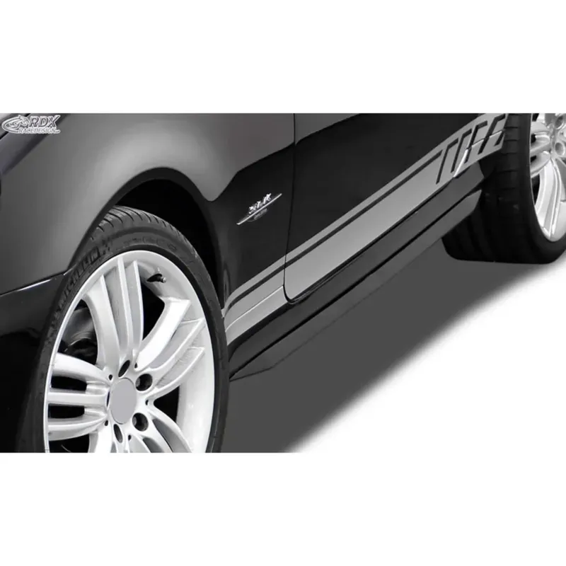 RDX Seitenschweller 'Slim' für Mercedes SLK R171 ABS Schwarz 2er-Set TÜV