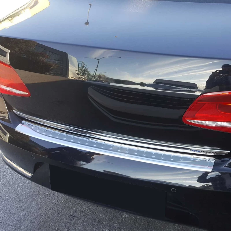 Ladekantenschutz für VW Passat B8 Stufenheck 2014-2019 Pre-FL Edelstahl Chrom