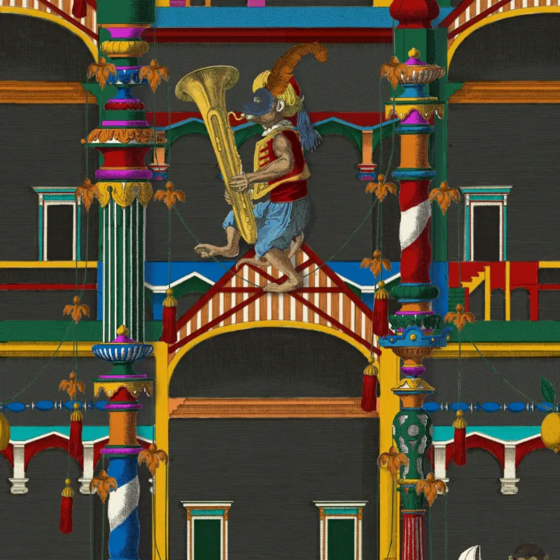 El Circo Wallpaper Sample Swatch