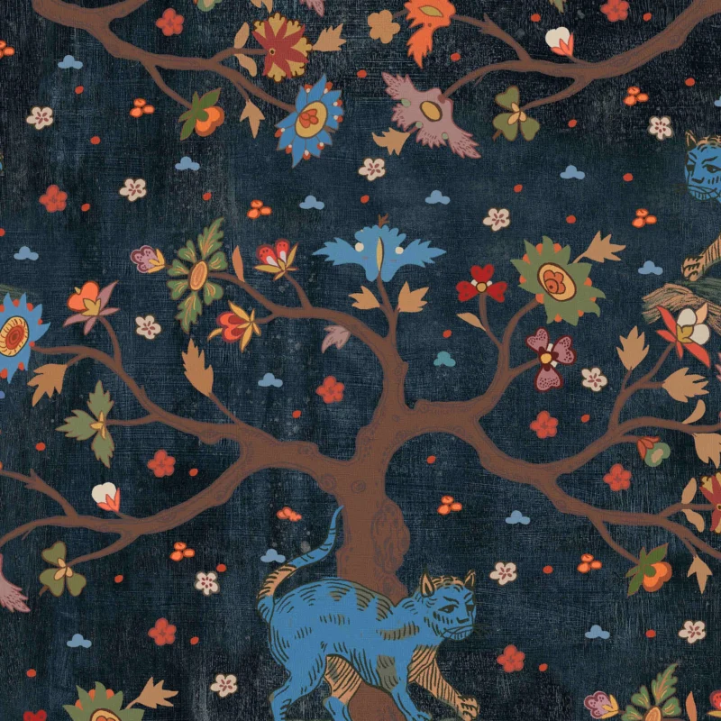 Tree of Life Wallpaper Sample Swatch