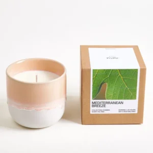 Coimbra Duftkerze Mediterranean Breeze apricot