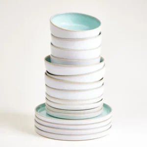 Cordoama Geschirr-Set modern mint 16-teilig
