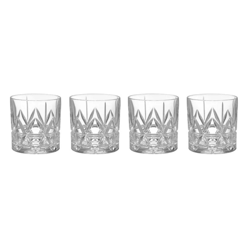 Peak Double Old Fashioned Glass (Set of 4)