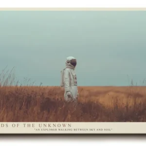 Paul Sinus Wandbild Fields of the Unknown – Zwischen Himmel und Erde auf Entdeckungsreise