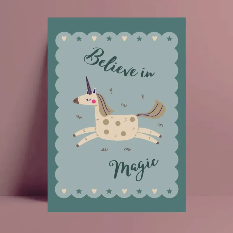 Studio Olala | Karte 'Believe in Magic'