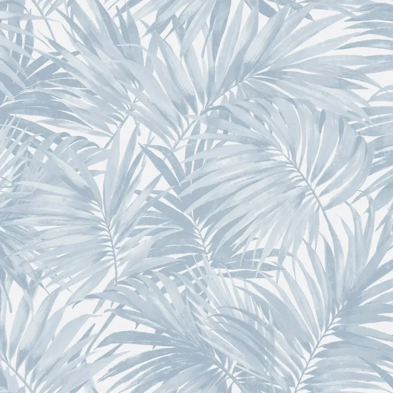 Coastal Haven Cordelia Tossed Palms Wallpaper