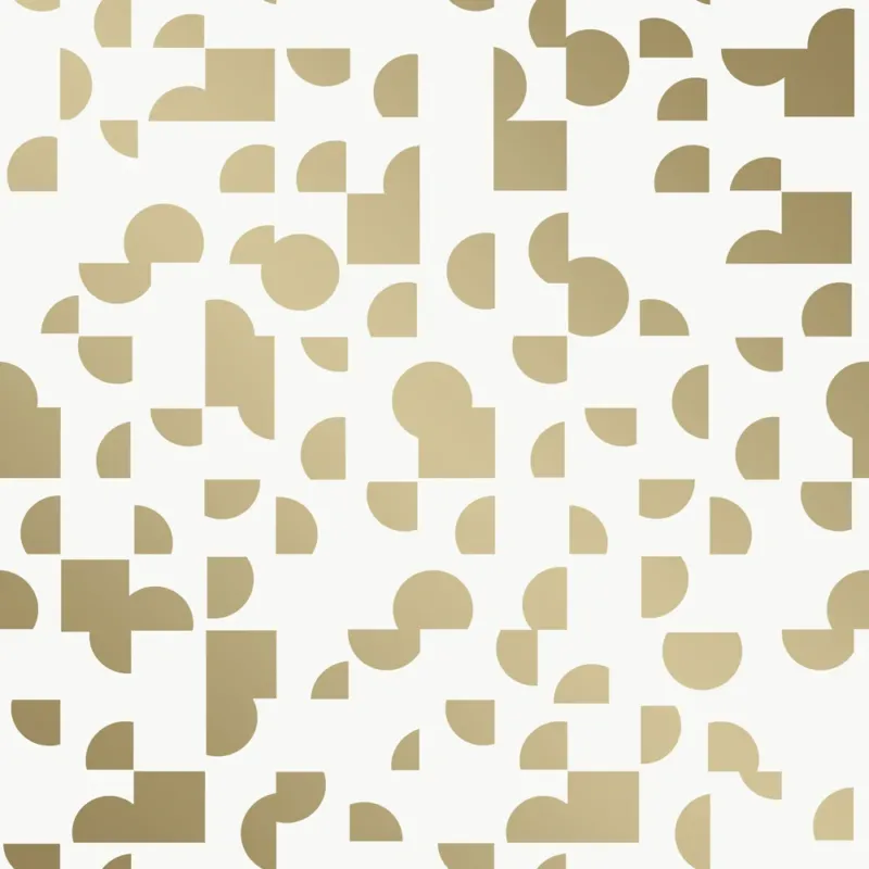 Mod Geo Peel and Stick Wallpaper Sample Swatch
