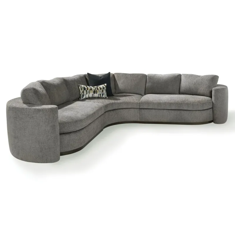 Playing Hooky Curved Sectional Sofa