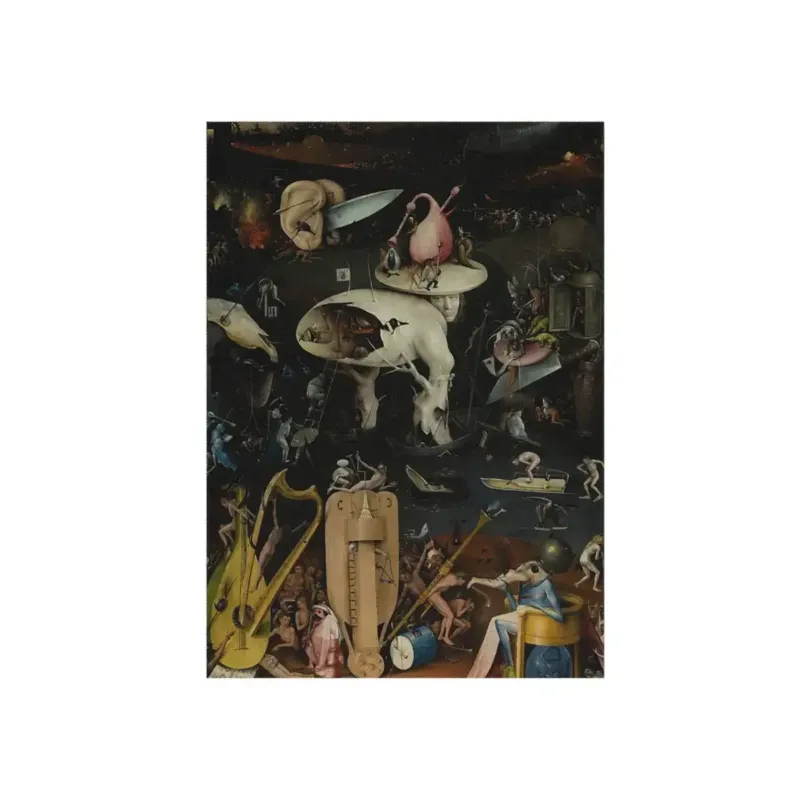 The Garden of Earthly Delights Triptych Floor Mat