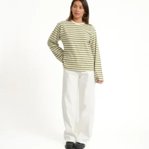 TILTIL Missy HR Relaxed Seam Jeans White - Things I Like Things I Love