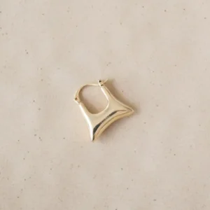 TILTIL Set van 2 Squary Hoop Earrings Gold - Things I Like Things I Love