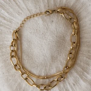 TILTIL Three In One Bracelet Goud - Things I Like Things I Love