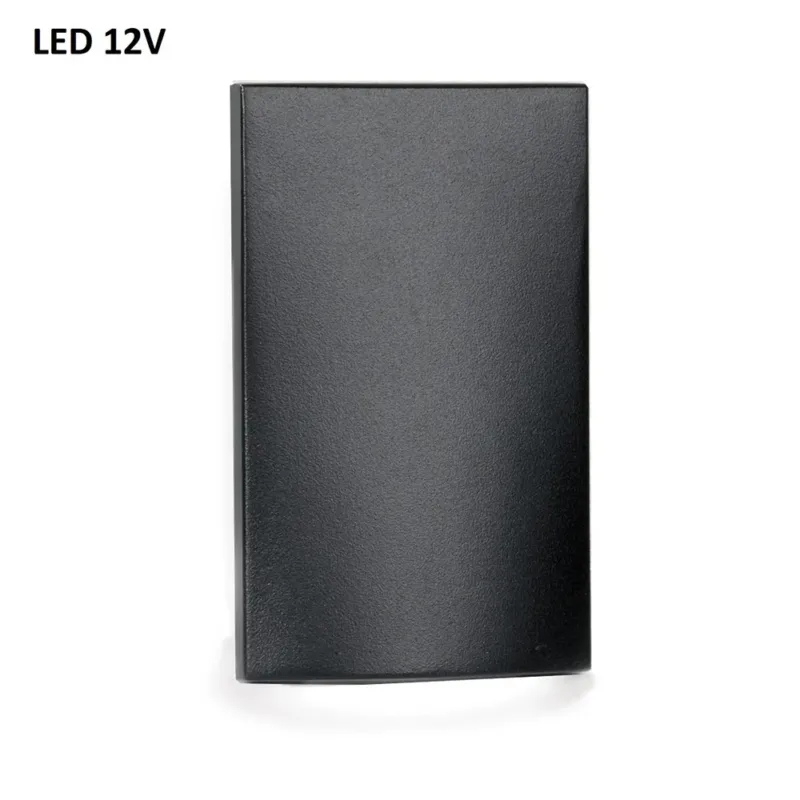 Low Voltage 4041 Outdoor Vertical Scoop Step and Wall Light