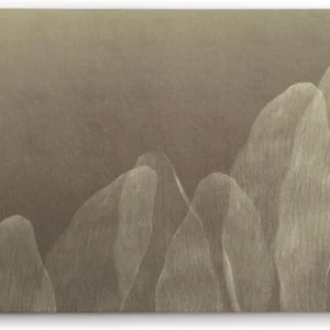 Wandbild 120x80cm Abstrakte Kunst Blüten Blütenblätter Braun Modern